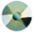 Crystal Iridescent Green